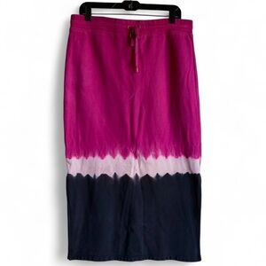 Lauren Ralph Lauren Tie Dye Sweatshirt Maxi Skirt Size L